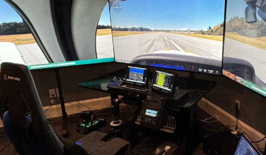 home flight simulators from trak